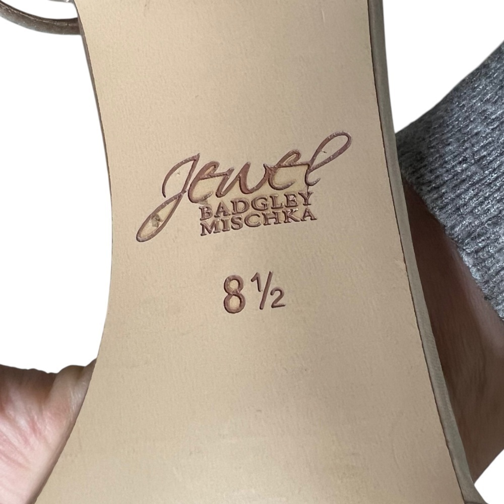 Jewel Badgley Mischka Women's Omari II Evening Sandals Size 8.5 - Picture 10 of 13